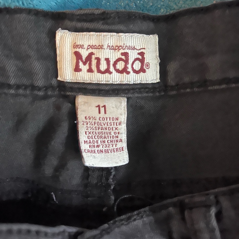 Mudd Charcoal Denim Pants